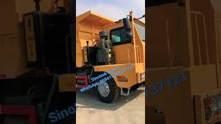 Sinotruck 50 tons Howo mine dump truck price