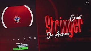 Create This Gaming Stringer Transition On Android | Stringer Transition Tutorial By Nitzex