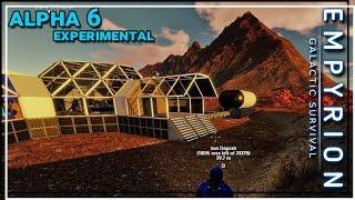  Empyrion Galactic Survival alpha 6 gameplay - Build a base - Part 2 - Empyrion alpha 6