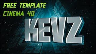 FREE TEXT TEMPLATE CINEMA 4D  #3