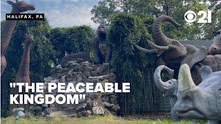 'The Peaceable Kingdom' puts life-size animal statues on display for decades