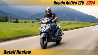 Honda Activa 125 Detailed Review | Test Ride 2024