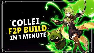 Collei F2P build in 1 Minute