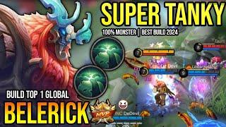 BELERICK BEST BUILD 2024 | BUILD TOP GLOBAL BELERICK GAMEPLAY | MOBILE LEGENDS