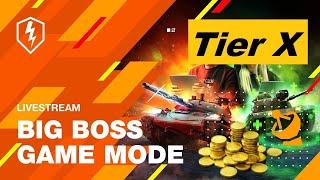 Fighting for Free Gold - Big Boss mode together with viewers!!! - Live Stream!  WoT Blitz