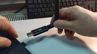 USB wifi адаптер из Китая. Сигнал wifi лучше, чем на встроенной сетевой карте.Сылка в описании.