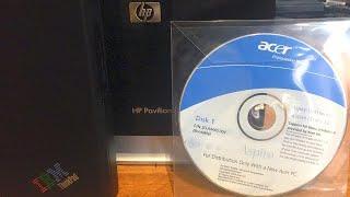 Acer Aspire Windows XP recovery on different computers