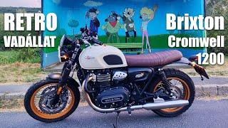 Brixton Cromwell 1200 motorteszt birgétől - Csajok a motoron