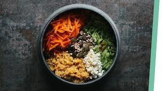 Karotten Linsen Quinoa Salat | carrot lentil quinoa salad | Living The Healthy Choice