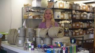 Organic Cotton Hemp Linen Raw Materials by Rawganique.co
