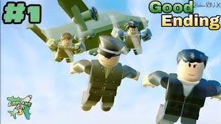 Roblox - Airplane 3 Story Gameplay (Good Ending) [Full Walkthrough]