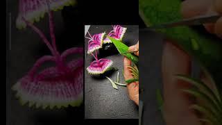 Fruit And Vegetables Carving Cutting Tips #175 #fruit #vegetable #carving #cuttingskills #shortsfeed