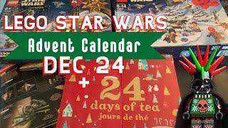 Dec 24. Lego Star Wars Advent Calendar 2023 & 2018 + a new David's Tea every day!