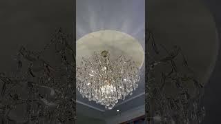 Gypsum ceiling and hanging light #ceiling #hanging #light #shorts#design