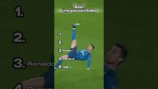 BEST Unexpected Football Edits  #shorts #football #edit #futbol