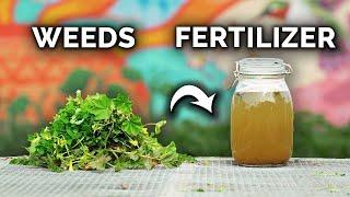 Don't Buy Fertilizer, Make It From Weeds