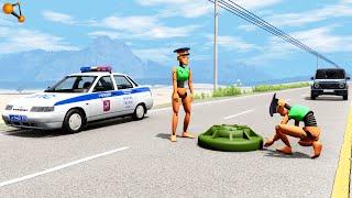 ОГОНЬ НА ПОРАЖЕНИЕ! ПРОТИВОТАНКОВЫЕ МИНЫ ДПС | BeamNG.drive