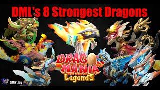 8 Strongest Dragons - Dragon Mania Legends - (DMK*Jay) 드래곤 매니아 레전드