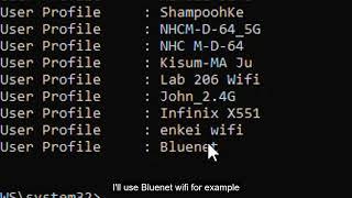 How to hack WiFi password using Command Prompt (cmd)