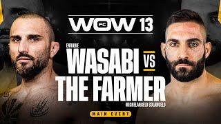 WOW 13 - FULL FIGHT - Enrique Marín "Wasabi" VS Michelangelo "The Farmer" Colangelo