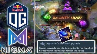 CRAZY TEAM DAMAGE, FIRST AGHANIM UNDERLORD ! OG vs NIGMA | Blast Bounty Hunt DOTA 2