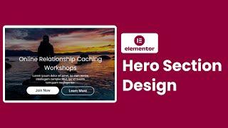 Figma to WordPress: Design hero section with Elementor