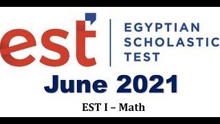 est 1 Math June 2021