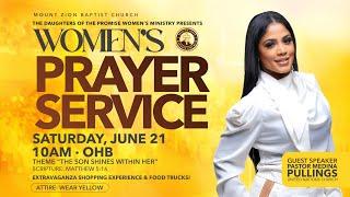 Women's Prayer Service | Pastor Medina Pullings