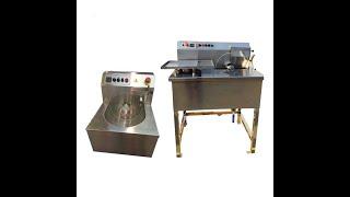 China Small Mini Manual Equipment 8KG 15KG 30KG 60KG Chocolate Bar Melting Moulding Making Machine