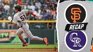 Giants vs. Rockies Game Highlights (6/11/25) | MLB Highlights