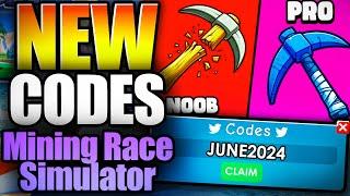 Mining Race Simulator CODES - ROBLOX 2024