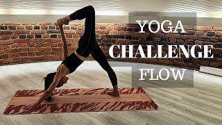 One Hand Grounded Flow: Yoga Challenge for Strength, Control, and Flexibility