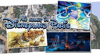 Nie gebaute Attraktionen im Disneyland Paris (…die aber geplant waren) | Teil 1