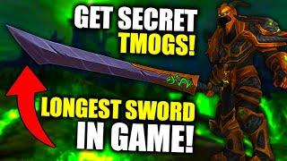 Do This To Get INSANE "SECRET" Transmog Weapons & Sets! WoW Dragonflight | Legion Assaults/Invasions