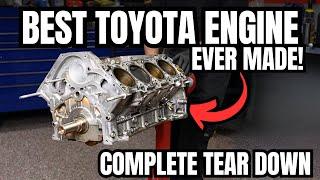 Taking Apart The Greatest Toyota Engine Ever!