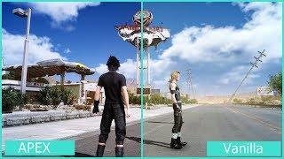 Final Fantasy XV 4K | Photorealistic Apex Reshade MOD | Gameplay/ comparison |