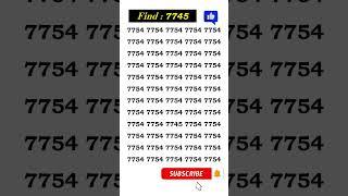 Find 7745 | #shorts #ytshorts #shortsfeed #maths #puzzle