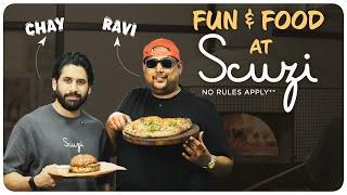 Naga Chaitanya SCUZI | Burgers | Pizza | Pasta | Ravitej | Street Byte | Silly Monks
