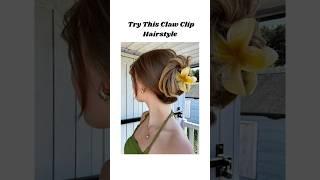 This Viral Claw Clip Bun is Too Cute to Miss!  #shorts #hairstyle #youtube #theglowybliss