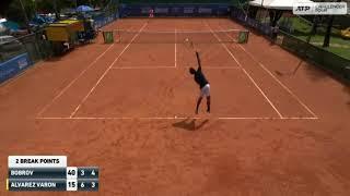 Bogdan Bobrov (RUS) vs Nicolas Alvarez Varona (ESP) Brasilia challenger 1 Round