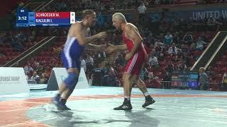 1/4 GR - 88 kg: W. SCHROEDER (GER) v. I. RAGULIN (KAZ)