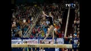 Larisa Iordache - campioană europeană la bârnă