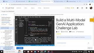 Build a Multi-Modal GenAI Application: Challenge Lab