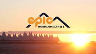 Find the Epic Mountain Express counter at Denver International Airport during the Remodel