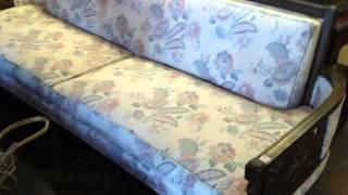 Custom Made Regency Sofa with Low Back and Curved Sides | Casa Victoria LA | Seating