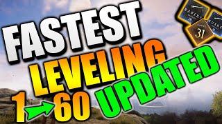 FASTEST XP Guide LVL 1-60 NEW WORLD MMO - BEFORE BRIMSTONE SANDS UPDATE!