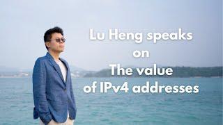 Speaker Series 12 : The value of IPv4 addresses - IP  Addresses | Internet | Web | IPv4