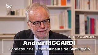 Entretien exceptionnel avec Andrea Riccardi, fondateur de la communauté de Sant'Egidio