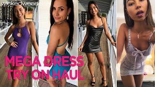 Wicked Weasel Sexy Dress Mega Huge Try On Haul (15 Different Looks!)