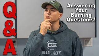 The Detail Geek Q & A - Answering All Your Burning Questions!